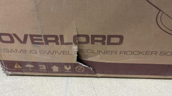 COUGAR CGR-OVL-ORB OVERLORD GAMING CHAIR(OUTLET)